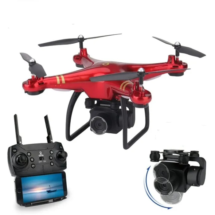 Electric YunTai UAV 101 - GPS - 5G - WiFi - FPV - 4K Electric Camera - RC Drone Quadcopter - RTF
