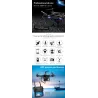 Electric YunTai UAV 101 - GPS - 5G - WiFi - FPV - 4K Electric Camera - RC Drone Quadcopter - RTF