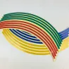 Autowiel reflecterende strips - stickers - 16 stuksStickers