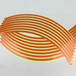 PegatinasTiras reflectantes para ruedas de coche - pegatinas - 16 piezas