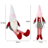 Gnome à longues jambes de la Saint-Valentin - poupée en peluche - 2 pièces