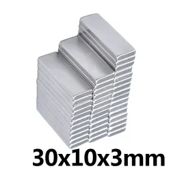 N35 - Neodym-Magnet - Rechteck - 30 * 10 * 3mm