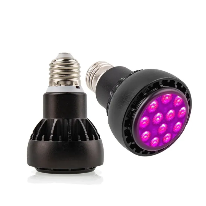 E27 - 36W - LED - lumière de croissance des plantes - hydroponique - spectre complet
