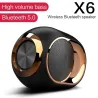 X6 - wireless Bluetooth speaker - HiFi bass - waterproof - FM radio - TWS - SD - AUX
