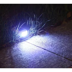 Decorative LED stone - solar garden light - waterproof - garden / patio