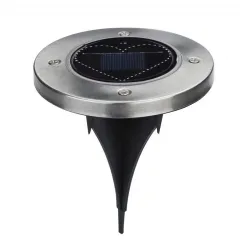 Heart shaped - solar panel lights - lawn / porch / patio