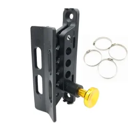 Support d'extincteur - réglable - aluminium
