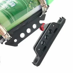 Support d'extincteur - réglable - aluminium