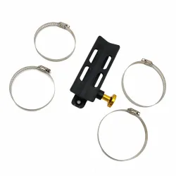Support d'extincteur - réglable - aluminium