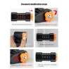 Bicycle anti theft lock - foldable - 4 digit password