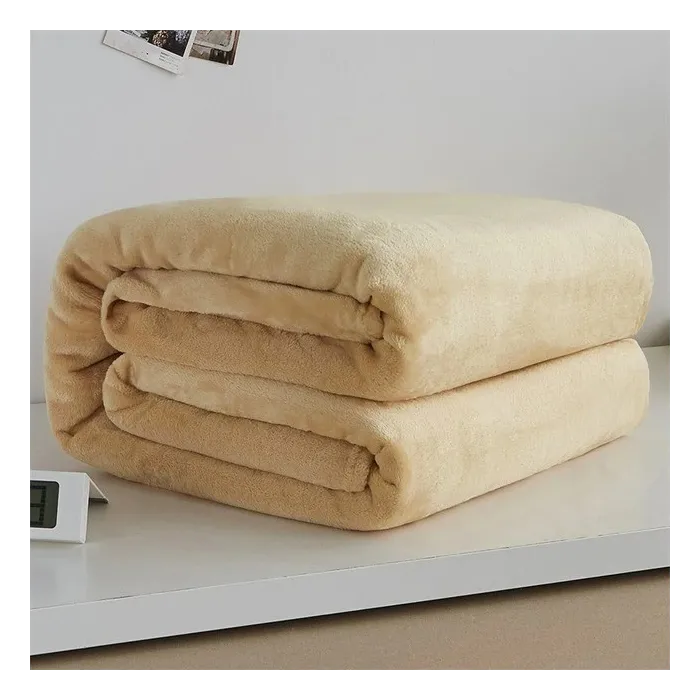 Warm blanket - soft coral fleece
