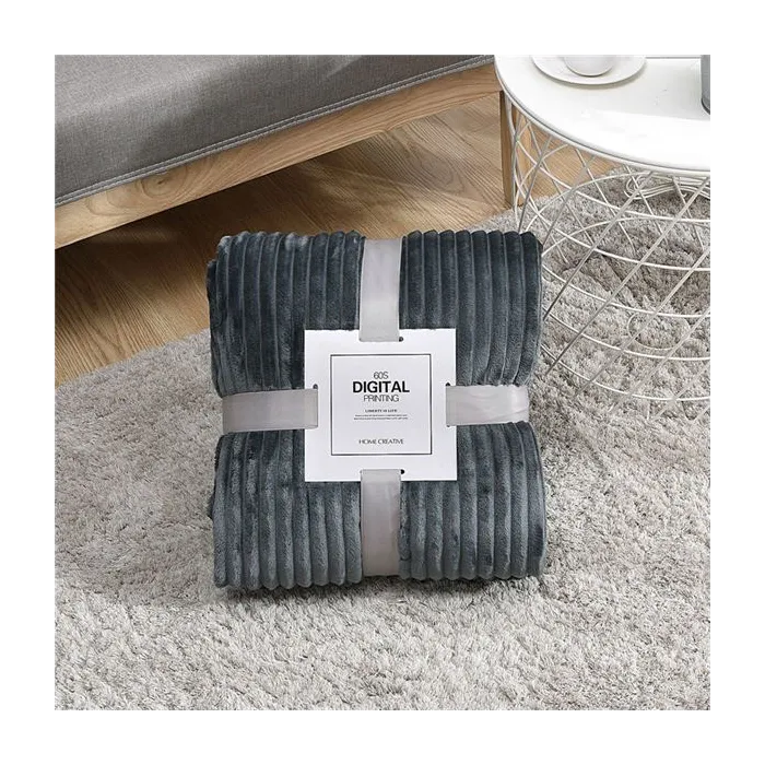 Gewatteerde / flanellen deken - warm - super zachtDekens