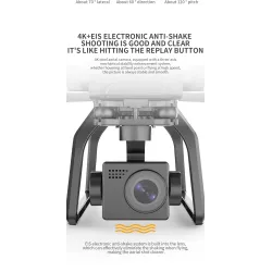 SJRC F7 4K PRO - 5G - WIFI - 3KM - FPV - GPS - 4K HD Camera - RC Drone Quadcopter - RTF