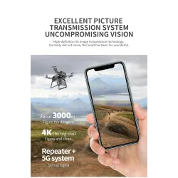 SJRC F7 4K PRO - 5G - WIFI - 3KM - FPV - GPS - 4K HD Camera - RC Drone Quadcopter - RTF