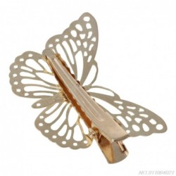 Pinzas de cabelloGold butterfly hair clip - women / ladies / bride