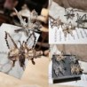 Pinzas de cabelloHollow flying butterfly - metal hair clip