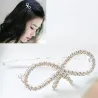 Bow-tie design - hair clip / barrette