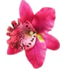 Fashionable flower hair clip - handmade - women / ladies