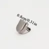 Metal shoelace heads - buckles / ends - replaceable - 5 pieces