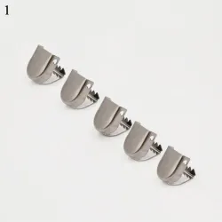 Metal shoelace heads - buckles / ends - replaceable - 5 pieces