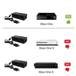 Adaptateur secteur Xbox One - Prise EU US UK