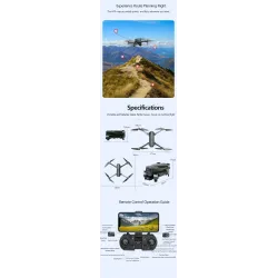 Eagle one - WIFI - FPV - GPS - 4K HD Camera - RC Quadcopter - RTFDrona