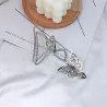 Vintage vlindervormige haarclip - met kettingHaarspelden