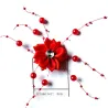 Pinzas de cabelloBridal flower hairclip - with pearl decorations