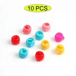 Mini cute hairclips - flower / bean shaped - girls