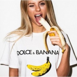 Blusas y camisasDolce and Banana print - funny t-shirt - unisex