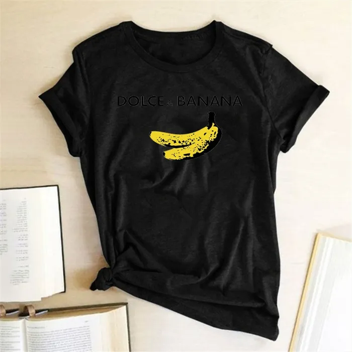Dolce and Banana print - funny t-shirt - unisex