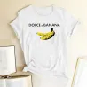 Dolce & Banana - funny print t-shirt - short sleeve