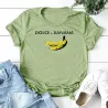 Dolce & Banana - lustiges T-Shirt mit Print - Kurzarm