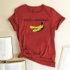 Dolce & Banana - lustiges T-Shirt mit Print - Kurzarm