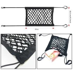 Car seat protection net - backseat barrier - dog isolation