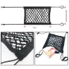 Car seat protection net - backseat barrier - dog isolation