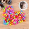 Mini butterfly hairclips - children / kids - mixed colors