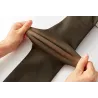 Samt-Leggings - hoch tailliert - dick / dünn