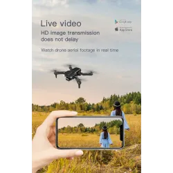 H3 Mini - 2.4G - WiFi - FPV - 4K HD Dual Camera - Foldable - RC Drone Quadcopter - RTF