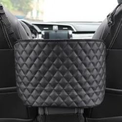 Lederen opbergtas - autostoel organizer achterinInterieur accessoires