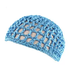 Mesh crochet cap for women - hair net - sleeping