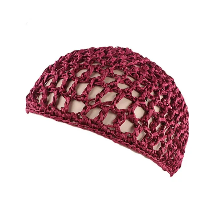 Mesh gehaakte pet - trendy haarnetjePetten & Hoeden