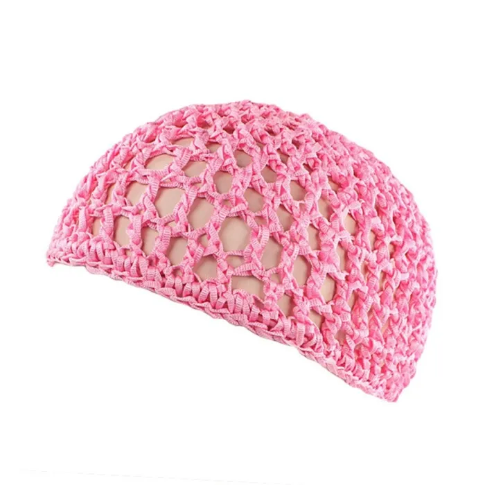 Mesh gehaakte pet - trendy haarnetjePetten & Hoeden