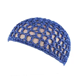 Mesh gehaakte pet - trendy haarnetjePetten & Hoeden