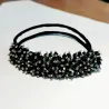 Crystal hair dryer - with pearl decorations - hair styling