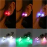 Kleiner Ohrring - mit LED - Edelstahl - 1 Stück
