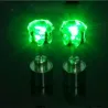 Kleiner Ohrring - mit LED - Edelstahl - 1 Stück