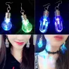 AretesLight bulb shaped - stud earrings - LED