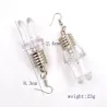 AretesLight bulb shaped - stud earrings - LED