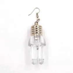 AretesLight bulb shaped - stud earrings - LED